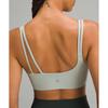 Lululemon Soft Foam Cup Asymmetrical Bra  Light Support  D DD Cup jaDe Grey