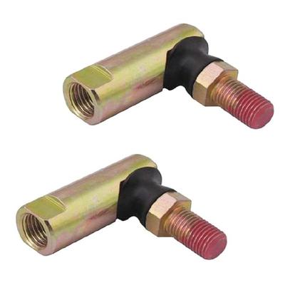 2 Stück Kugelgelenk Spurstangenkopf-Baugruppe Kompatibilität für Traktoren 0,59 Zoll/15 mm Gewindeenden Robuste Zinklegierung Konstruktion