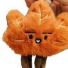 Artistic Maple Leaf Keychain Nanjing Cultural Souvenir Plush Key Ring For Backpacks Fashion Accessories
