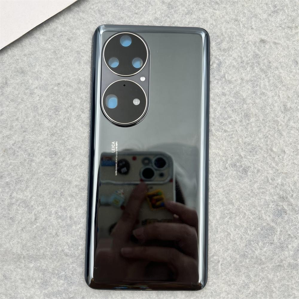 Back Glass Cover For Huawei P50 Pro P50pro JAD-AL50 Battery Cover Rear Door Housing For P50 ABR-AL00 With Camera Lens Frame