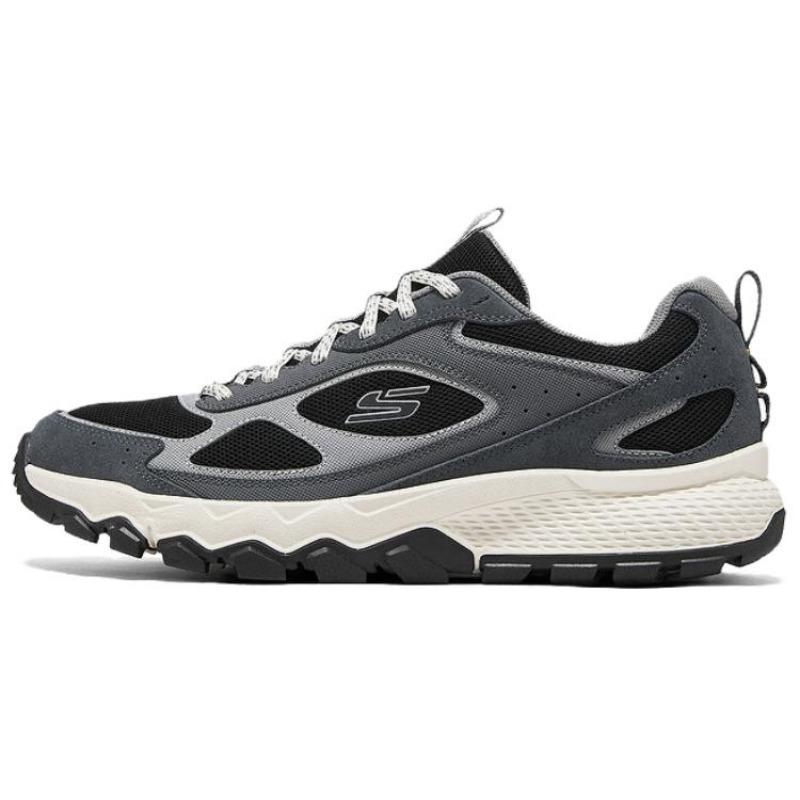 Skechers Outdoor Men Low Outdoor Shoes Gray Black 237631-GYBK 41