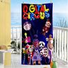 Digital Circus Beach Towel Super Soft Microfiber Quickdry Fabric Comfortable Lightweight