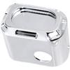 Copertura Pompa Freno Posteriore in Alluminio per Moto Harley 2018-2025 Softail Street Bob Breakout Low Rider Fat Boy (Cromo)