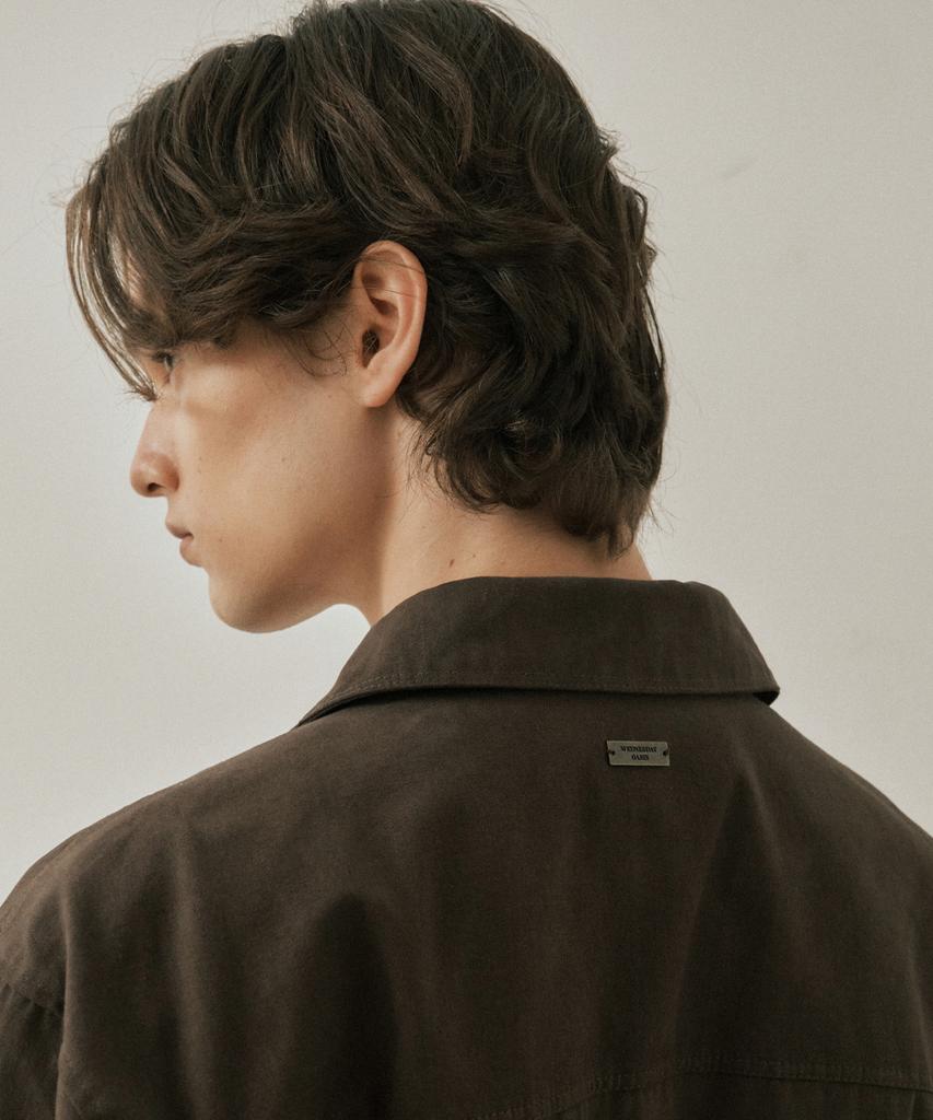 Wednesday Oasis Dust Western Trucker Jacket_Brown(W25-Ot07)