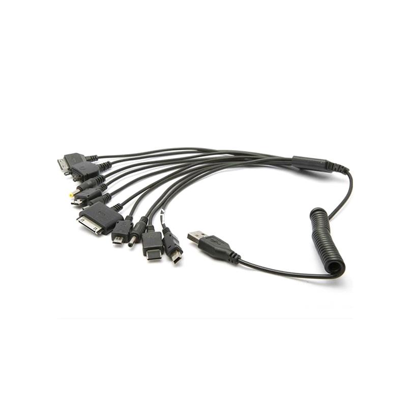 

Многофункциональный USB-кабель для передачи данных 10 в 1, зарядное устройство, USB-адаптер для ноутбука Bh onesize