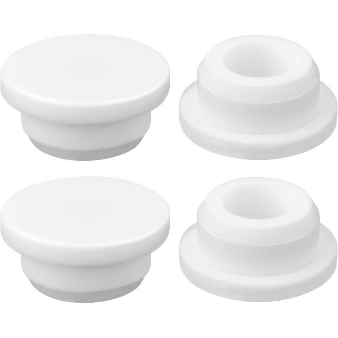 3pcs Rubber Sink Overflow Cover, Silicone Overflow Drain Cover Cap for Bathtub Reusable Bath Tub Round Sink Ring Hole Insert Basin Trim Plug Topper