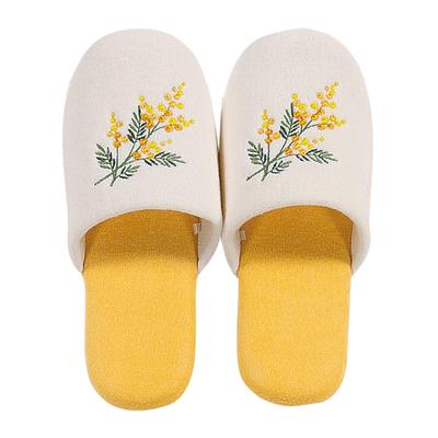 Senko Mimosa Toilet 63789 S.D.S Slippers, Yellow,