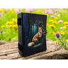 Grimoire Fox Leather Journal for Women Notebook Blank Spell Book of Shadows Fat Journal - Vintage Paper Handmade Journal