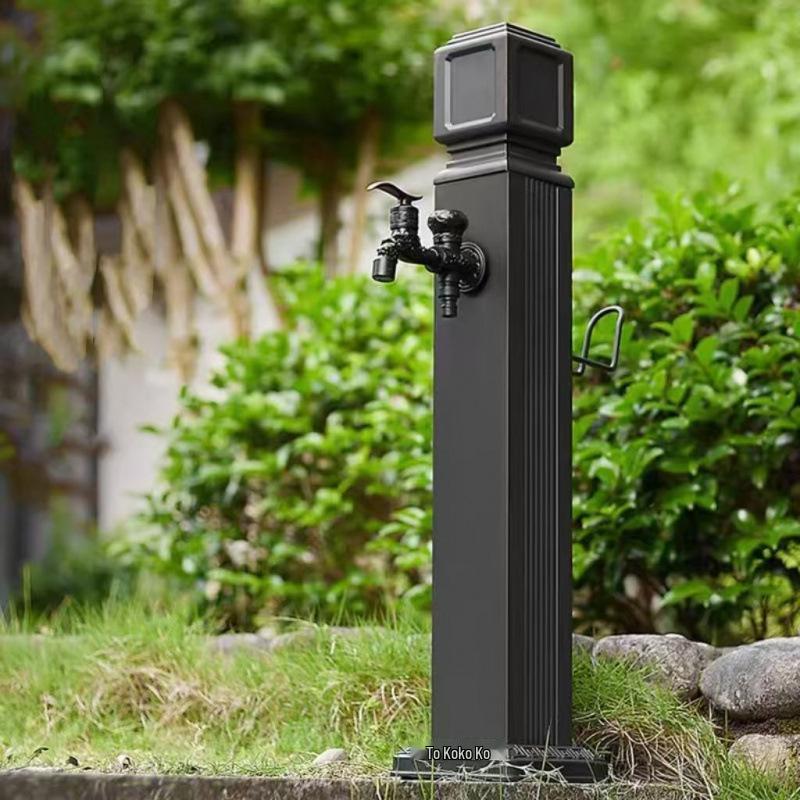 Pilar de Torneira de Jardim Exterior Anti-Congelante