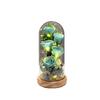 LED Flower Dome: Preserved Rose & Soap Flower Ornament for Valentine's Day, Birthday, Qixi Festival.