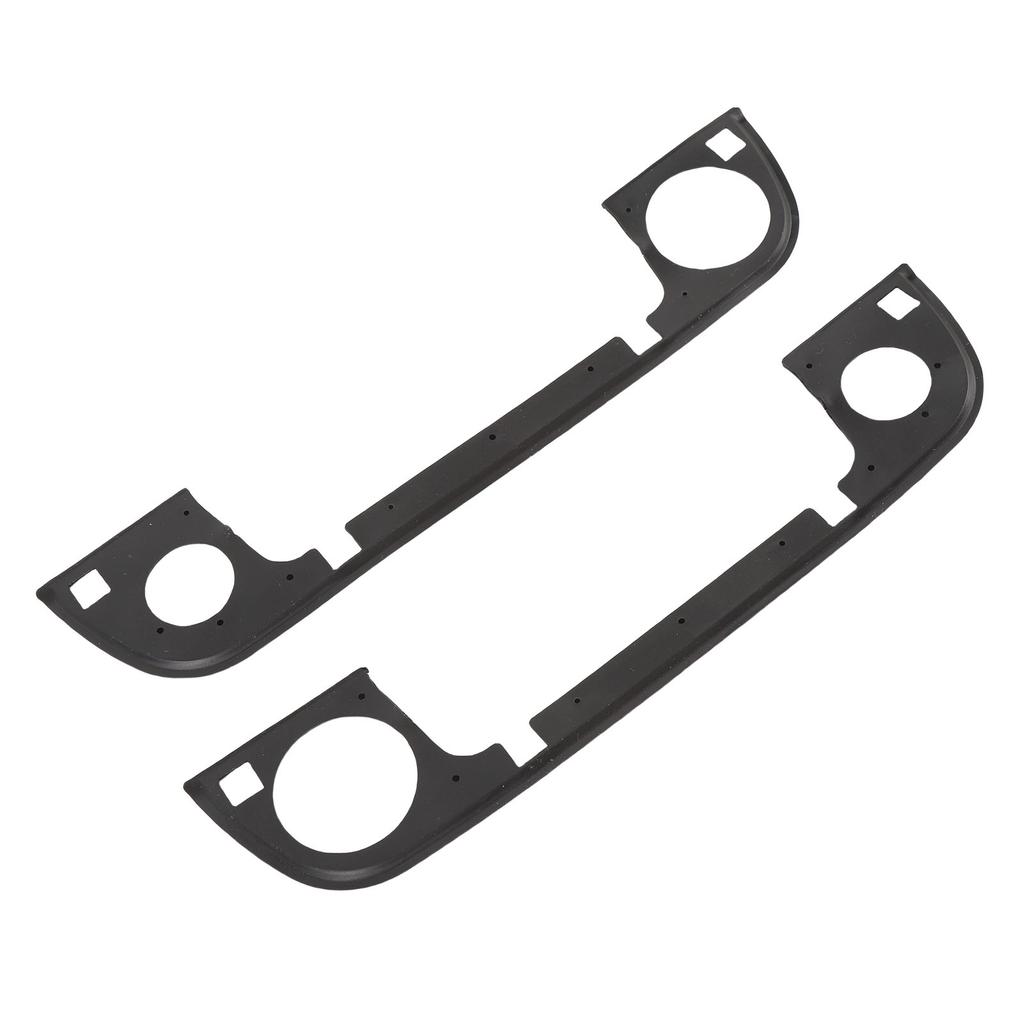 2 PCS Exterior Door Handle Cover Seal Gasket Front Left Right Plastic 51218122441 Replacement for E32 E34 E36