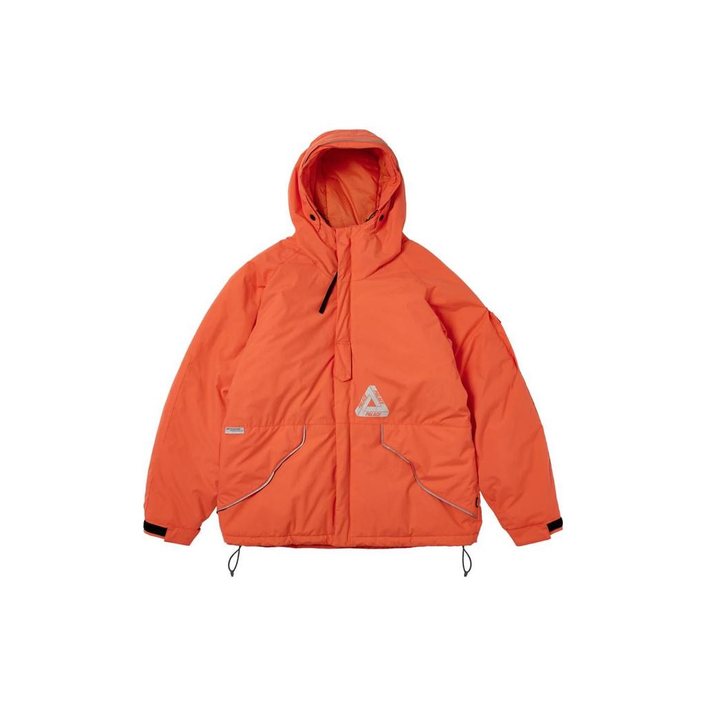 Palace P-Tech Hooded Jacket Orange Unisex Outerwear P25JK062