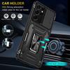 New Model Is Suitable for Samsung S25 Ultra Multi Function Ring Holder Mobile Phone Case S22 Guest Armor Anti Fall Case