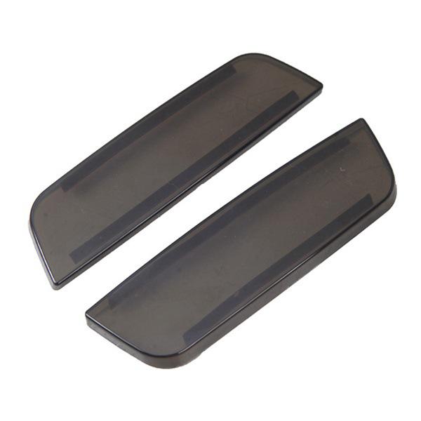 2 Black Daytime Running Light Covers for 2021-2024 Ford Bronco