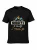 Brand Norway Is Calling I Must Go TSHIRT MenShort Sleeve TShirt