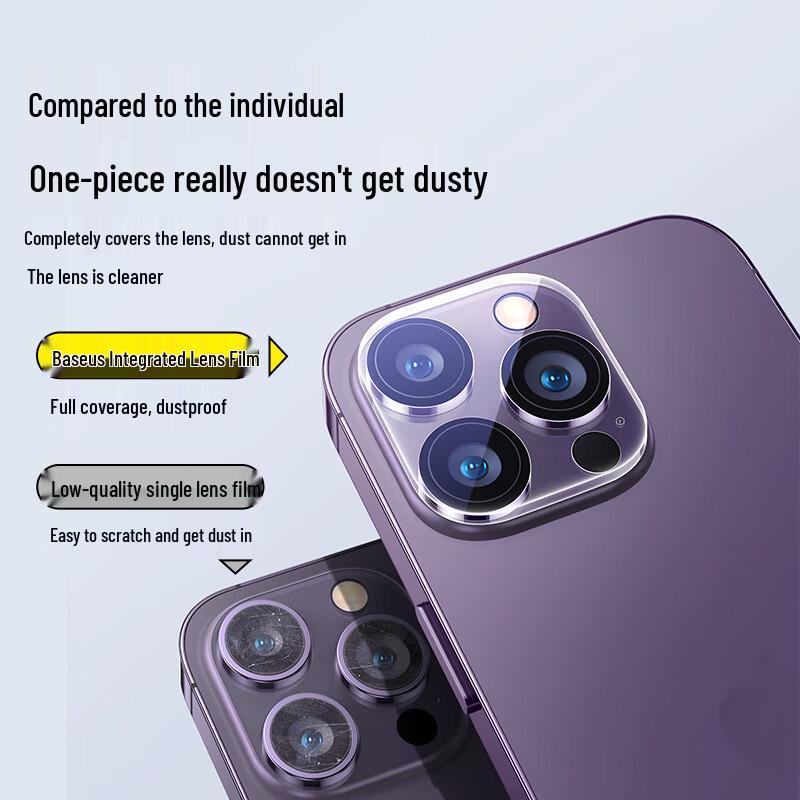 Baseus Tempered Camera Lens Protector for iPhone 15 Pro/Pro Max