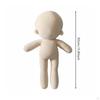 DIY Doll Supple Soft Velvet Textile Blank for Crafters, Hobbyists