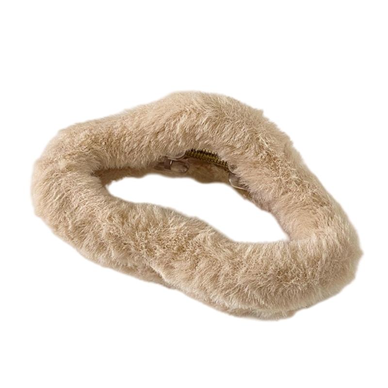New Large Claw Clip Plush Cloud Hair Clip Stage Performances Barrettes for Women and Girls