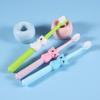 SaJie Kids Ultra-Soft Toothbrush (3-12 Yrs) - Cat Design
