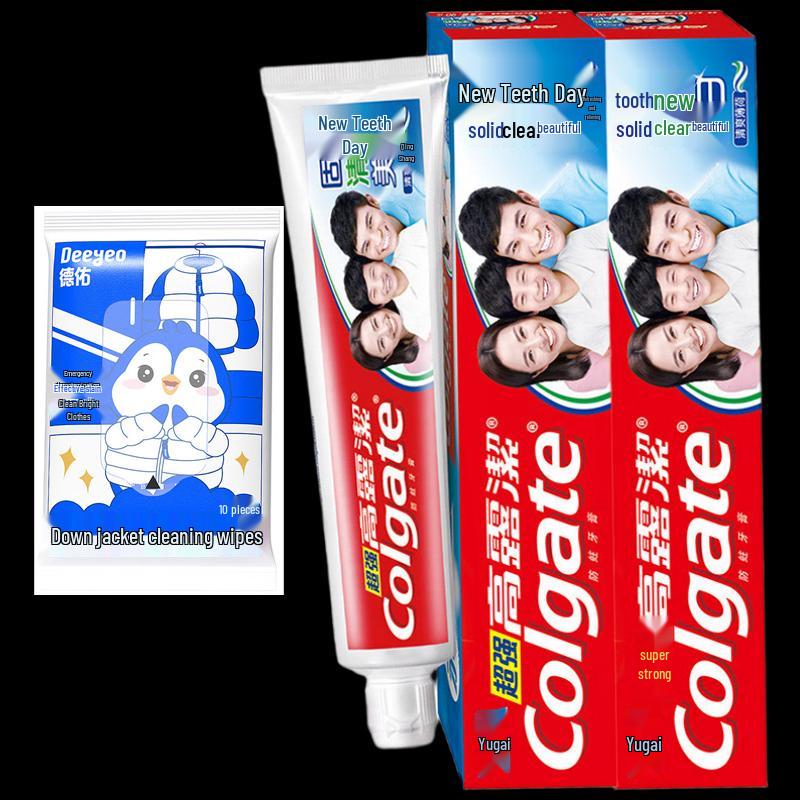 Набор салфеток DeYou и зубной пасты Colgate