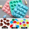 Seashell Beach Chocolate Silicone Molds Ocean Themed Cake Baking Molds for Candy Fondant Cupcake Cookie Dessert DIY Suppies