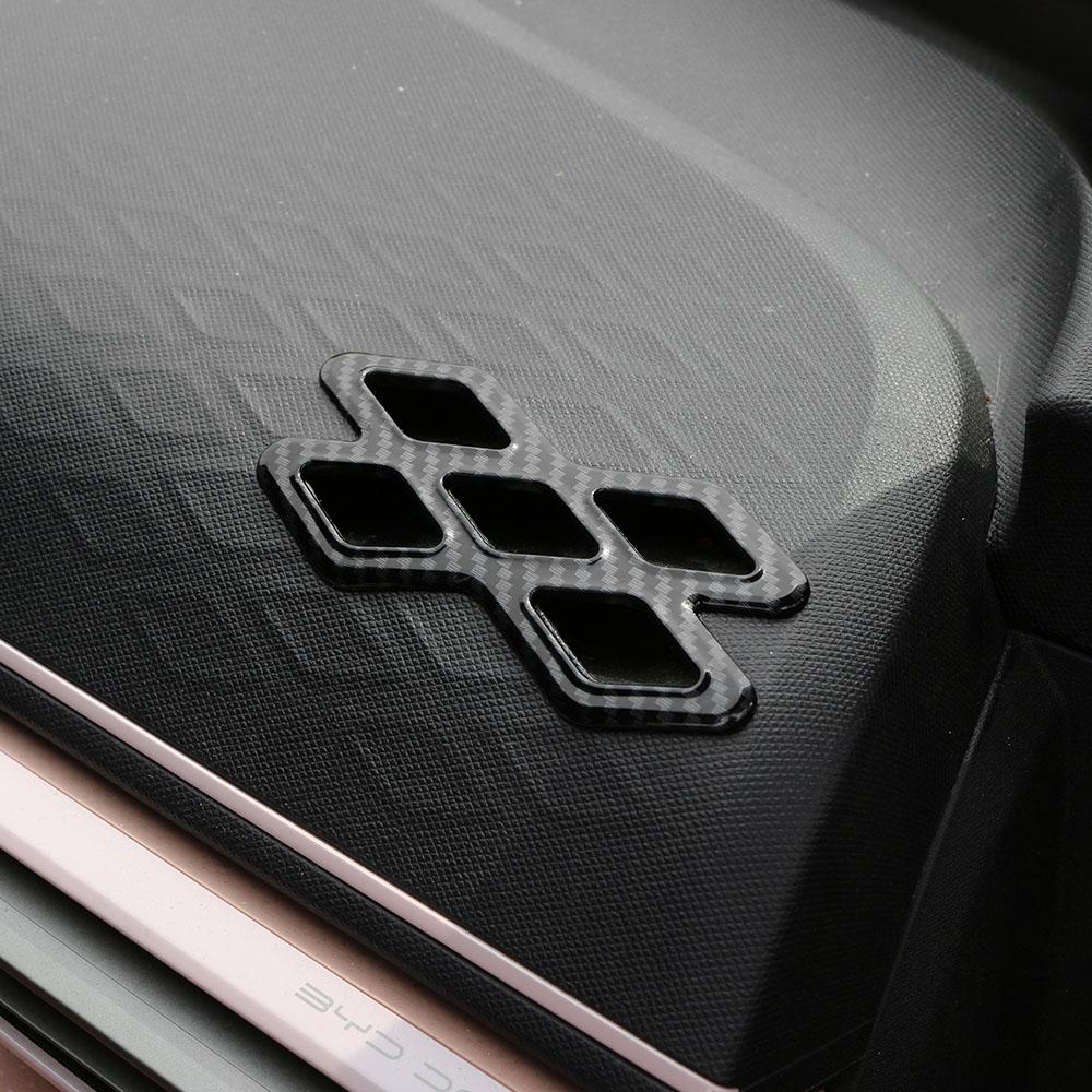 For BYD Dolphin Mini Seagull Dolphin Surf 2025 2025 LHD Front Dashboard AC Vent Cover Air Conditioner Outlet Sticker Accessories