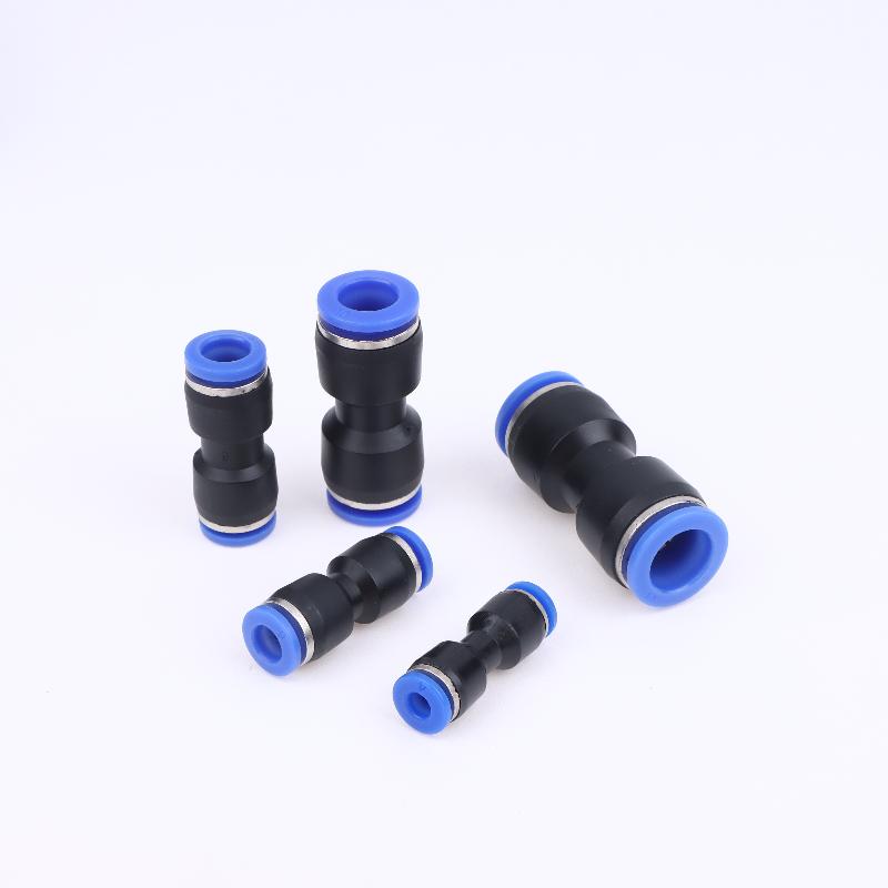 80Pcs/Box Reliable Quick Connect Fittings Straight Push Connectors Designed For Strong Connections In Various Tubes