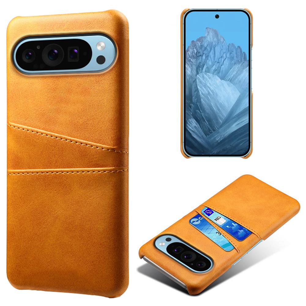 For Google Pixel 9/Pixel 9 Pro Phone Case Hard PC Shell with Dual Card Slots