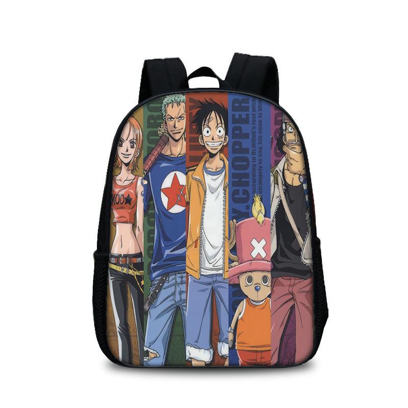 One Piece Backpack For Kids With Nylon Material And Adjustable Straps For School And Daily Use
