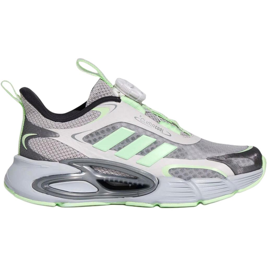 Adidas Climacool Ac Habu Comfortable Fit Non-Slip Wear-Resistant Rebound Low-Top Running Shoes Kids sneaker Gray Green KJ6875