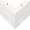 White Planting Box 90 X 60 X 45.5 Cm Solid Pine Wood