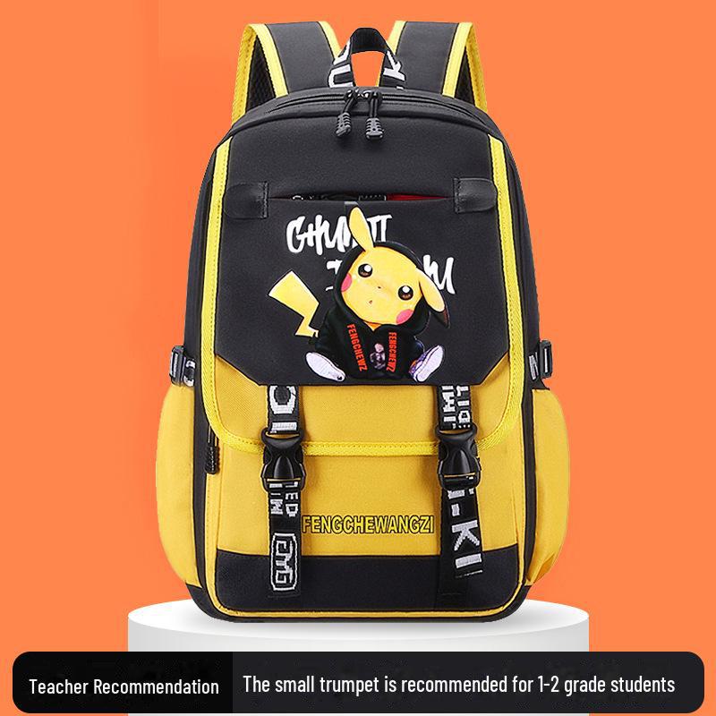 

Рюкзак Pikachu 2023 для детей начальной школы, 1-6 класс, мальчики и девочки