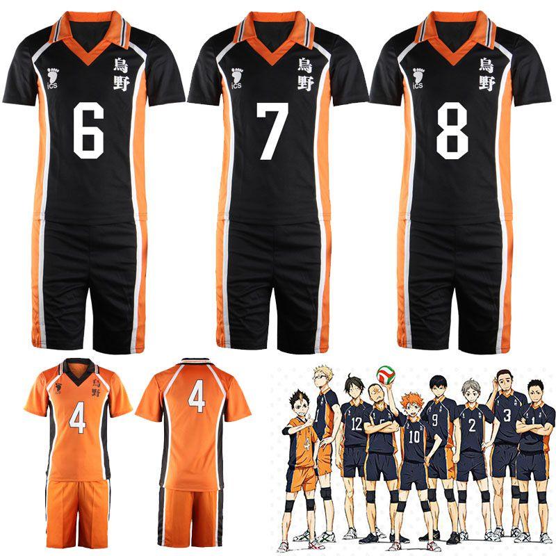 Karasuno Haikyuu High School Uniform Sportswear Suit Jersey Costumes Cosplay