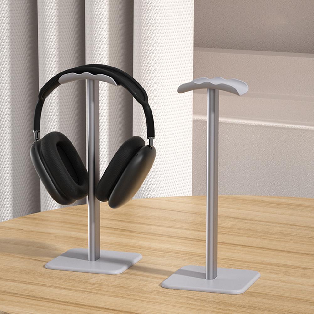 Headphone Stand Rack Non-Slip Stand Holder Rack Support Stable Aluminum Alloy Curved Support PC Gamer Earphone Accessories