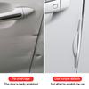 4 stk Universell Bil Dørkant Skrapebeskyttelse Støtfangerbeskyttere Beskyttelse Bakspeil Beskyttelsesklistremerke Beskyttende