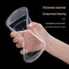AVADEN Disposable Transparent Square Food Container