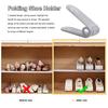 2Pcs Shoe Rack Double Layer Shoe Storage Shelf Save Space Adjustable Height Non-Slip Shoe Organizer Home Supply