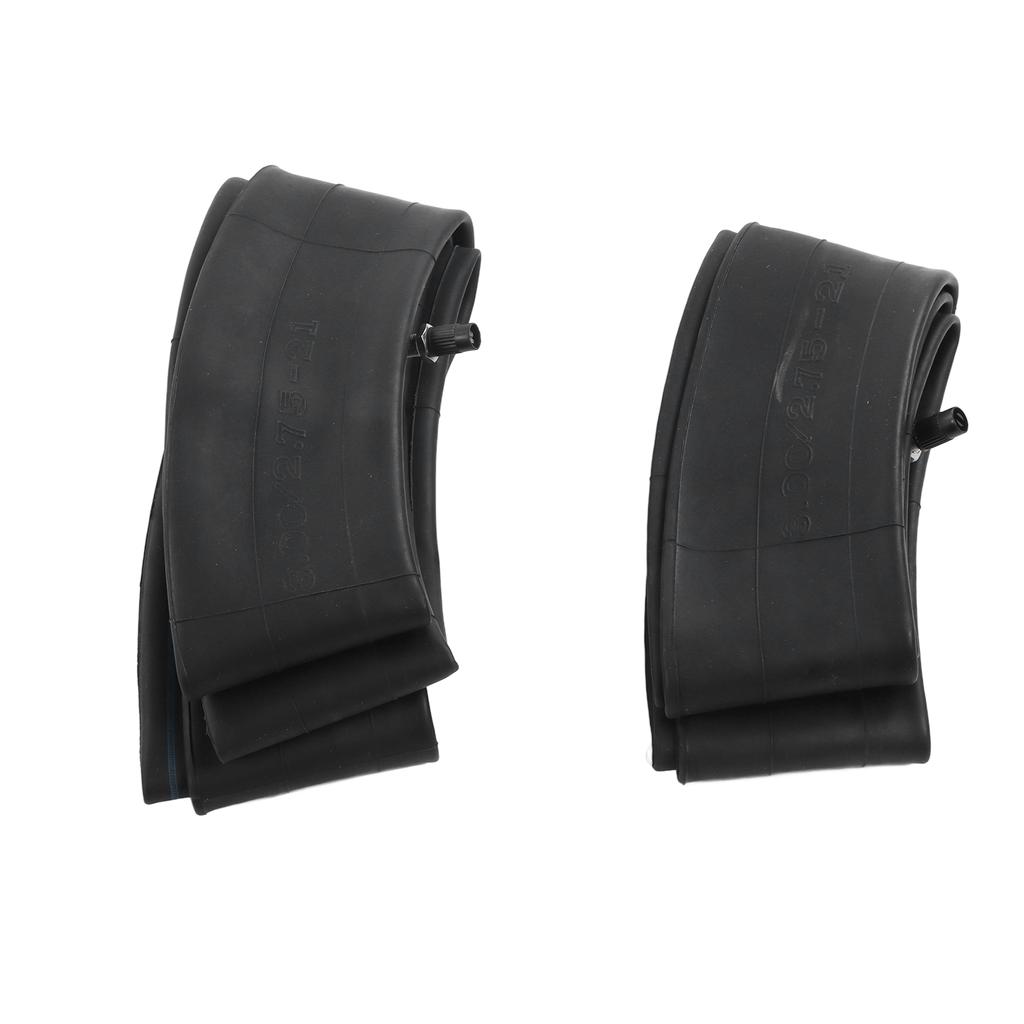 Pair 2.753.00?21 Tire Inner Tubes with TR4 Metal Valve Stem for Off Road Pit Dirt Bikes
