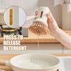 Innovative Handle Scrub Brush with Built In Liquid Storage for Efficient Dishwashing and Pot Cleaning