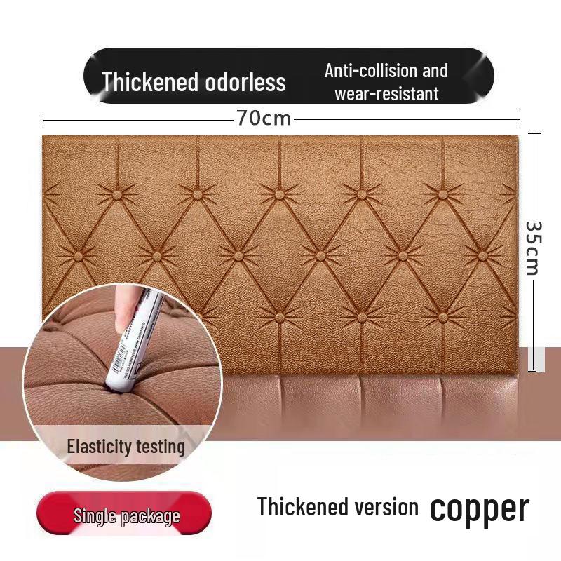 Selbstklebendes weiches Rückenlehnenkissen für Kinderbettseite