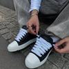 Numeris oes sport casual schoenen skateboard schoenen heren denim gescheurde platform brood schoenen dames