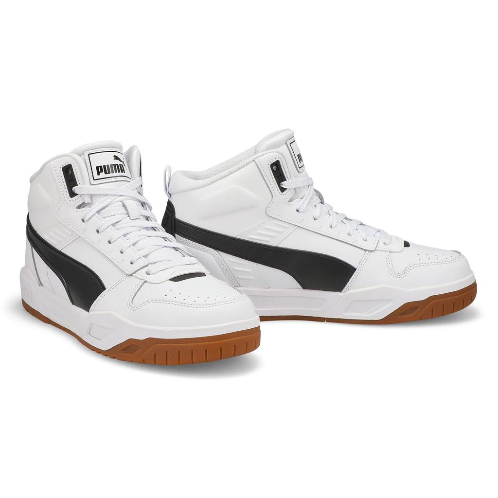 Puma Rbd Tech Mid Fashion Comfortable High-Top Sneakers Unisex Sneakers White 396148-08