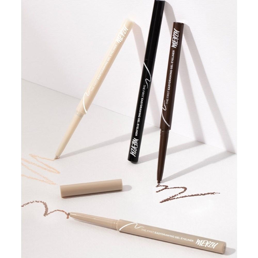 Merge the First Easy Drawing Gel Eyeliner 0,14 g, EG1 Inhalt, 2 Stk.
