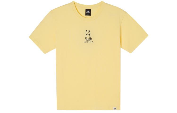 New Balance x Noritake Set in Sleeve T Shirt Women s Yellow AWT12332-CYW L