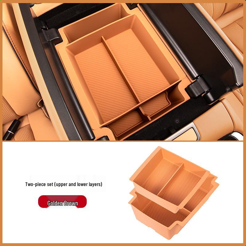 Enhanced Tengshi D9 Silicone Center Console Armrest Storage Organizer