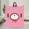 Soft Warm Blanket Camping  G-Gloomy Bear Throw Blanket  Flannel Bedspread For Couch Chair Street Trend Sofa Bed Cover