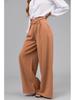 Women's Casual Wide-Leg Zipper Pocket Pants - Spring/Summer 2024