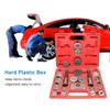 22 PCS Disc Brake Pad Piston Caliper Heavy Duty Brake Piston Compressor Rewind Tool Brake Pad Replacement Tool for