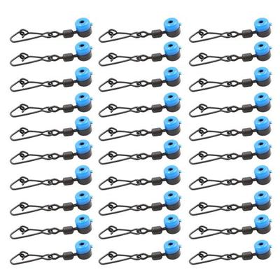 10/30Pcs Practical High Stability Fishing Wear-resistant Portable No Winding Float Bobbers Supplies Stops