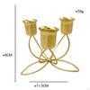 Holder Ornaments Candlestick for Wedding Tea Parties Dining